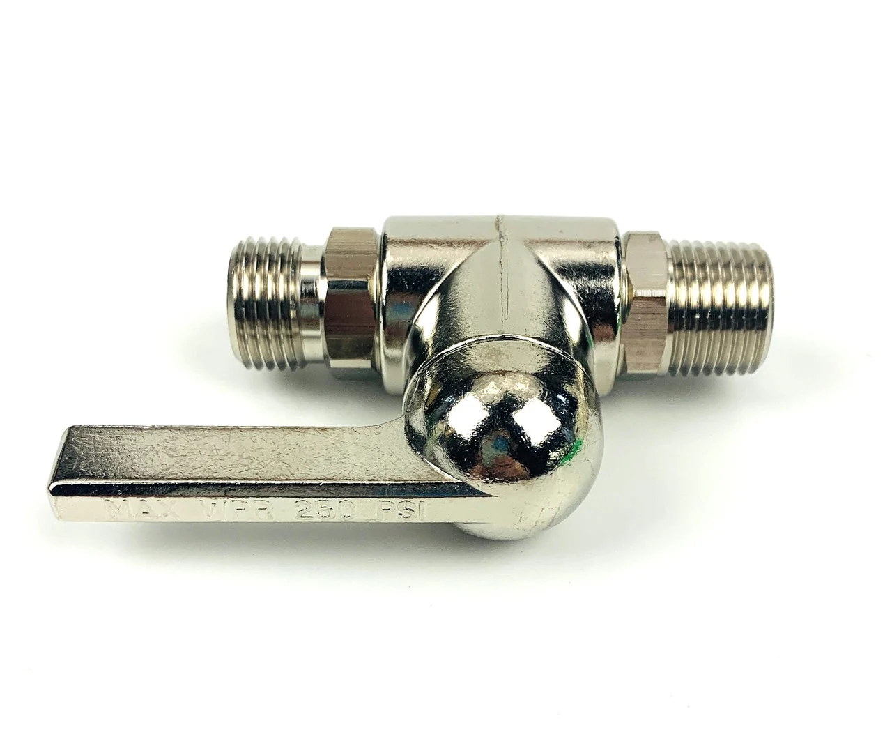 Ball Valve, 3/8" NPS x 3/8" NPT, 250 PSI