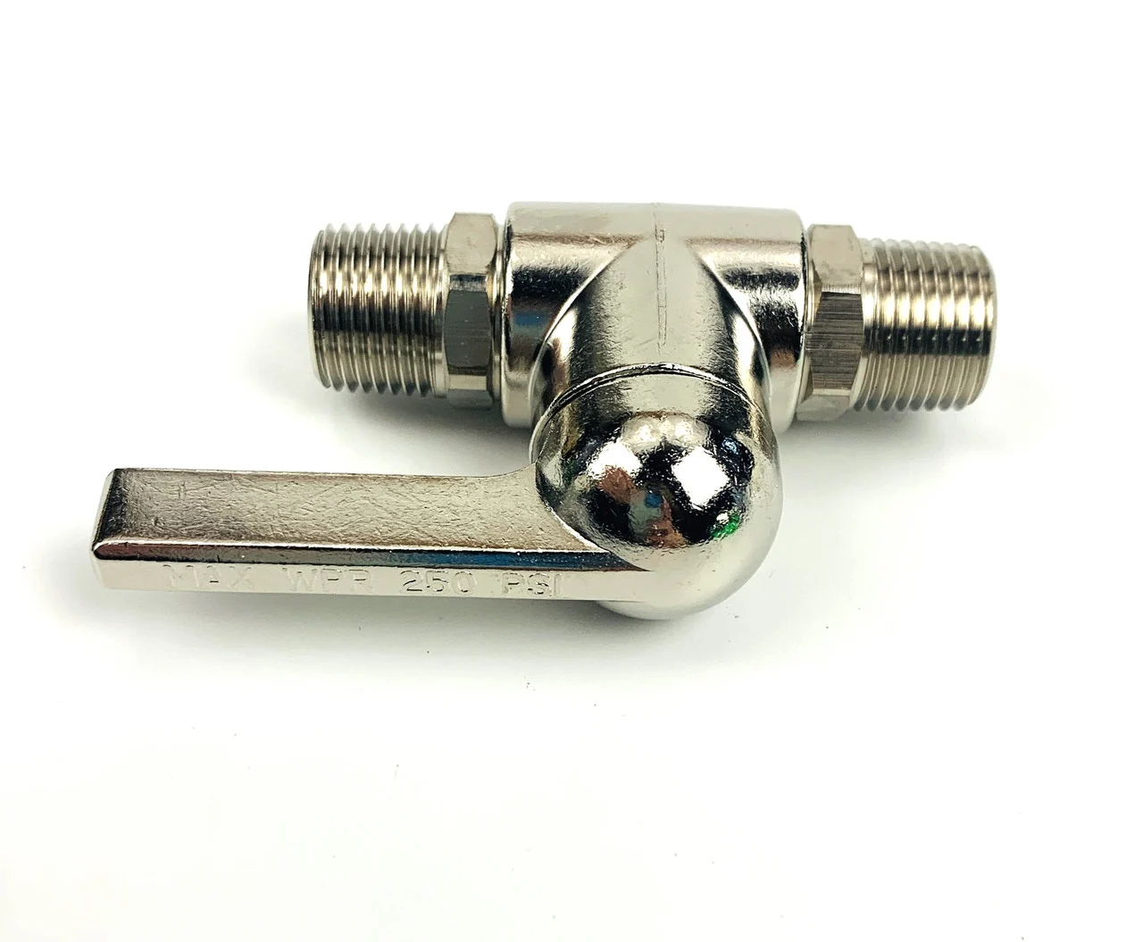 Ball Valve, 3/8" NPT x 3/8" NPT, 250 PSI