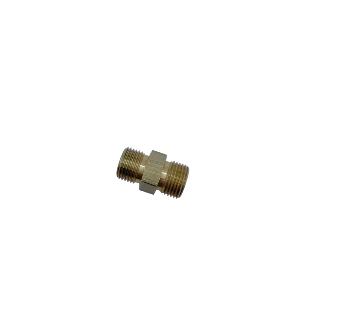 Brass Nipple 1/4" NPS x 5/8"-18