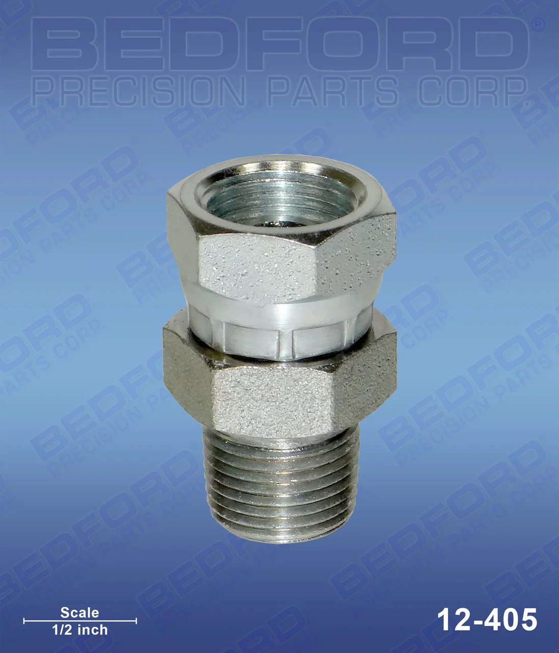 Swivel Adapter 3/8" NPT(m) x 3/8" NPS(f)