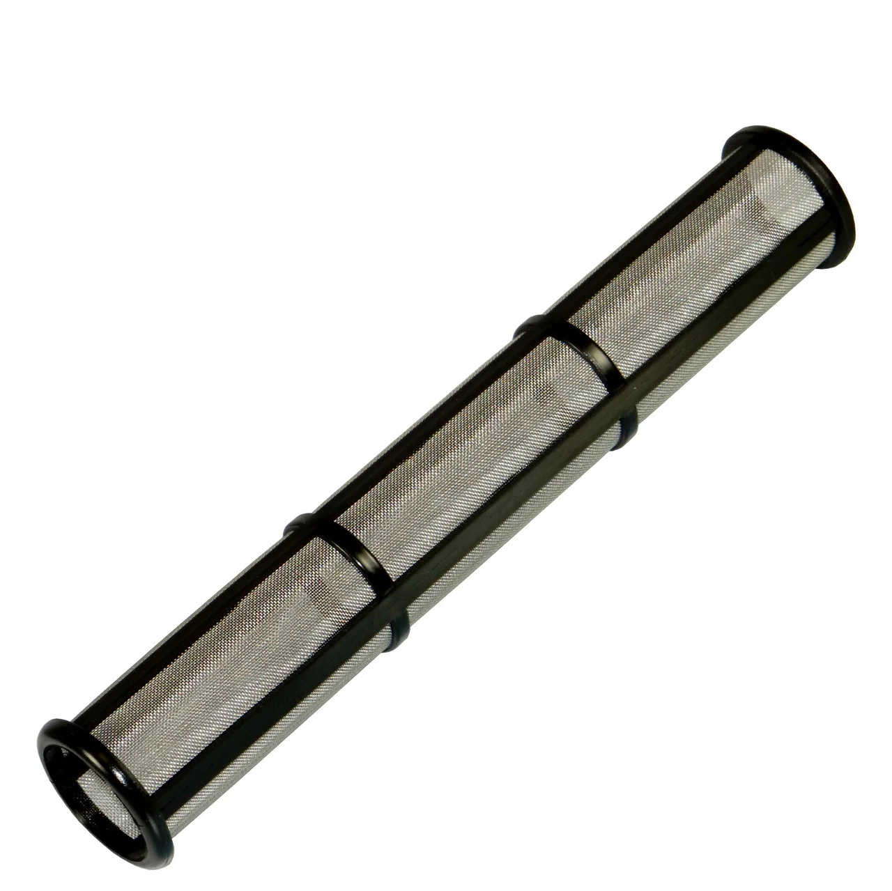 Outlet Filter, 60 Mesh, Long, Black