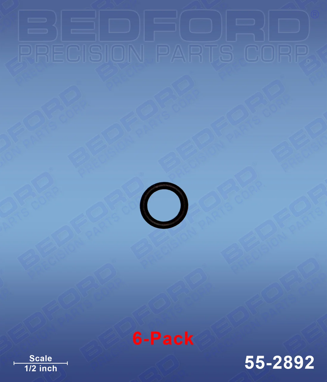 O-Rings, Solvent Resistant (6-Pack)