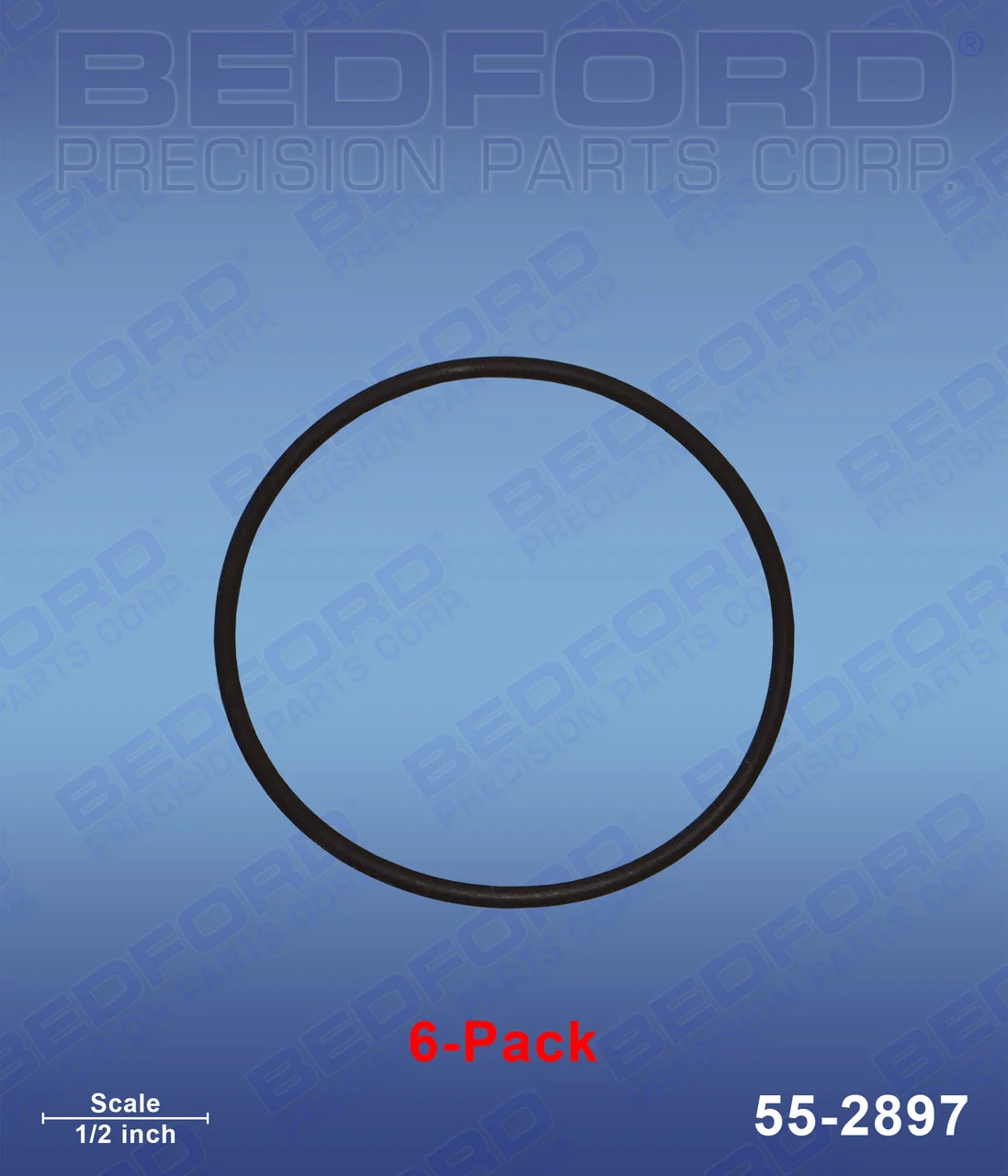 O-Rings, Solvent Resistant (6-Pack)