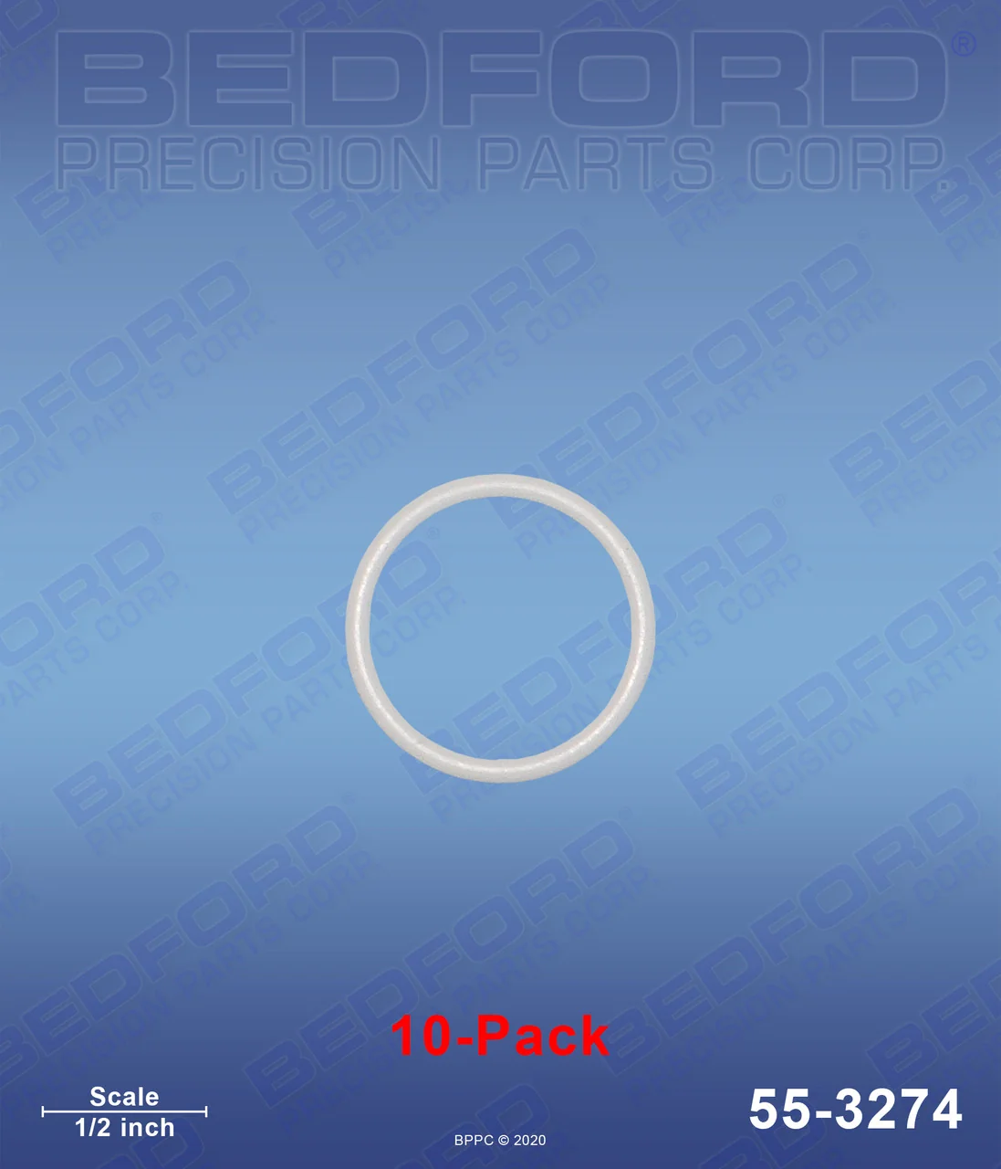 Teflon O-Rings, 10-Pack