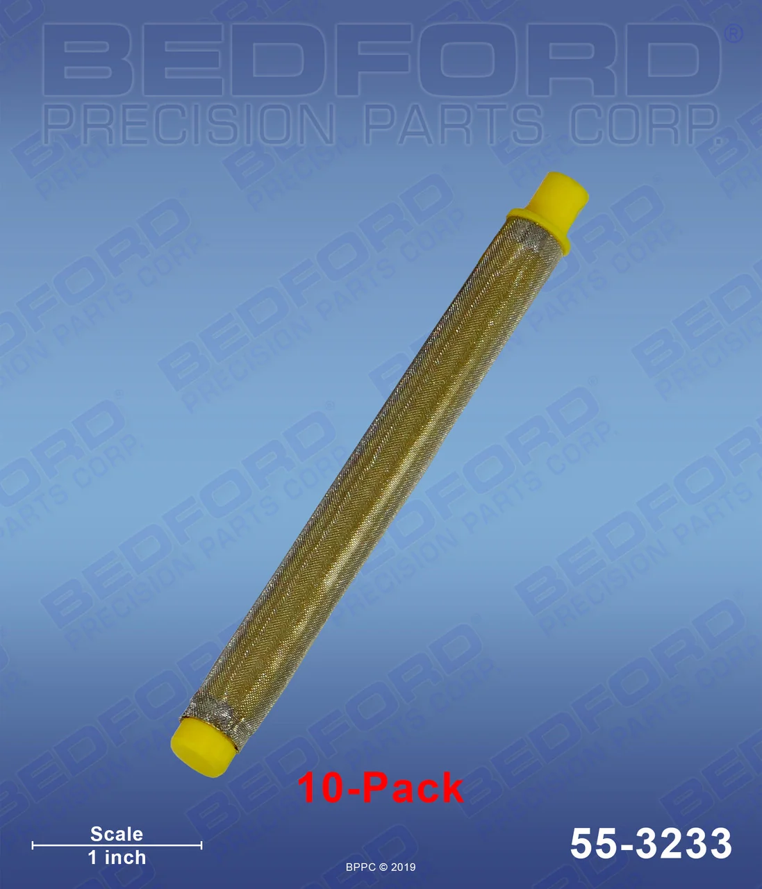 Gun Filters,100 Mesh,Yellon,Fine (10-Pk)