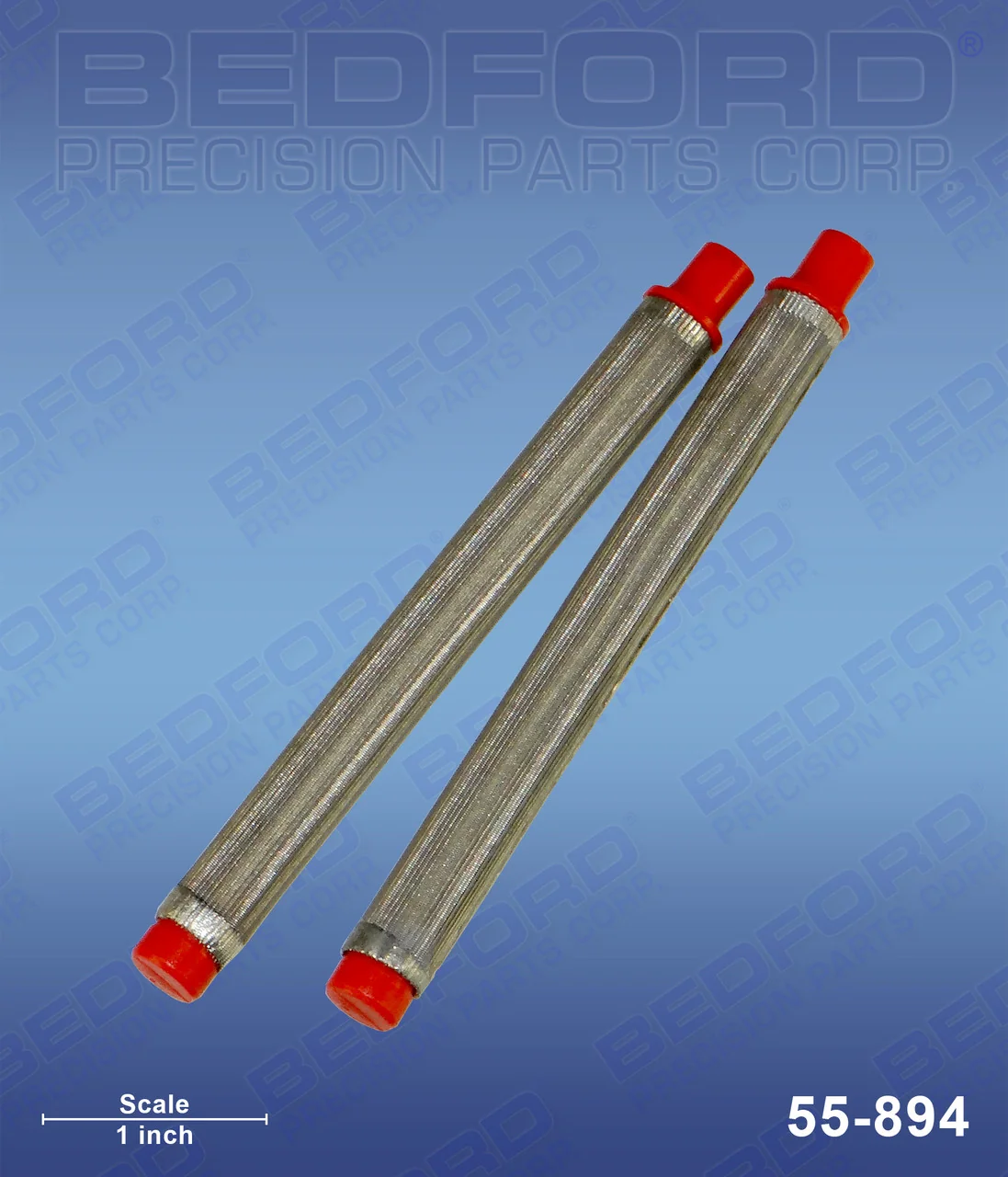 Gun Filters, 2-pack, Red, 180 Mesh